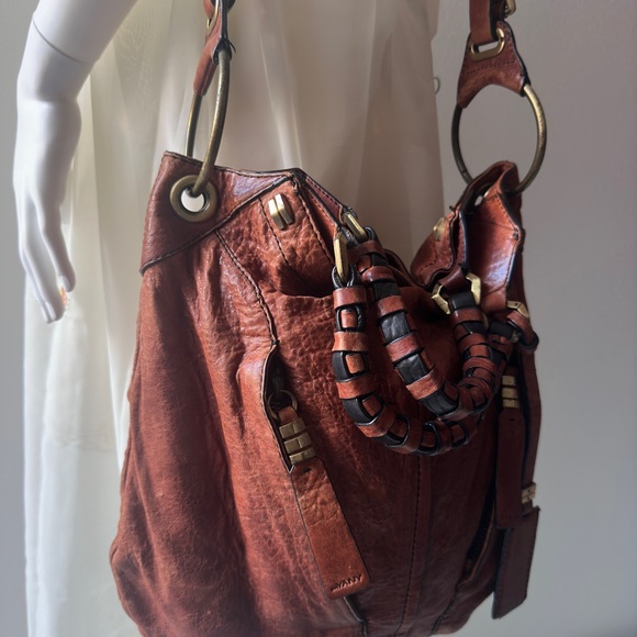 Dr. Yany Brown Leather Handbag - Picture 5 of 16